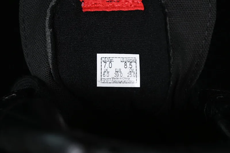 All categories Vans Vans series Vans Hi Vans high-top Vans Sk8-Hi Vans official Black Warrior high-top classic pure black casual canvas shoes VN000D5IBKA